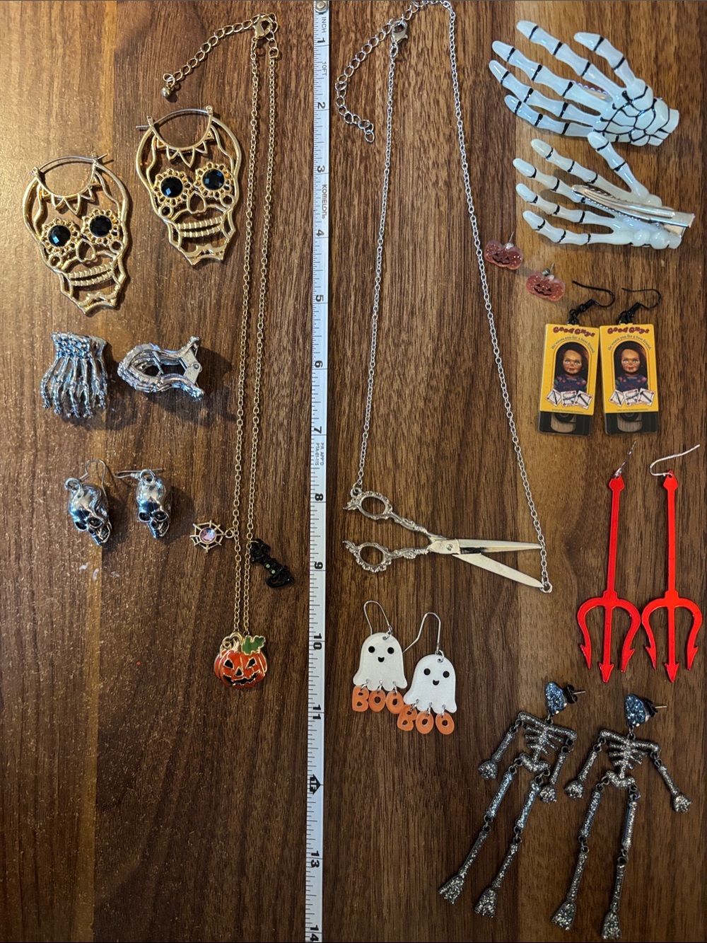 Halloween Costume Jewelry Set of 11